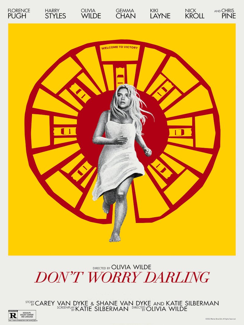 Don't Worry Darling paper poster