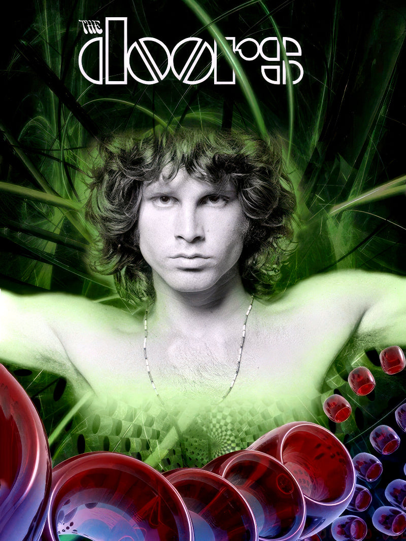 The Doors Jim Morrison paper poster