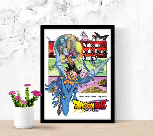 Doragon Bôru Daima framed poster