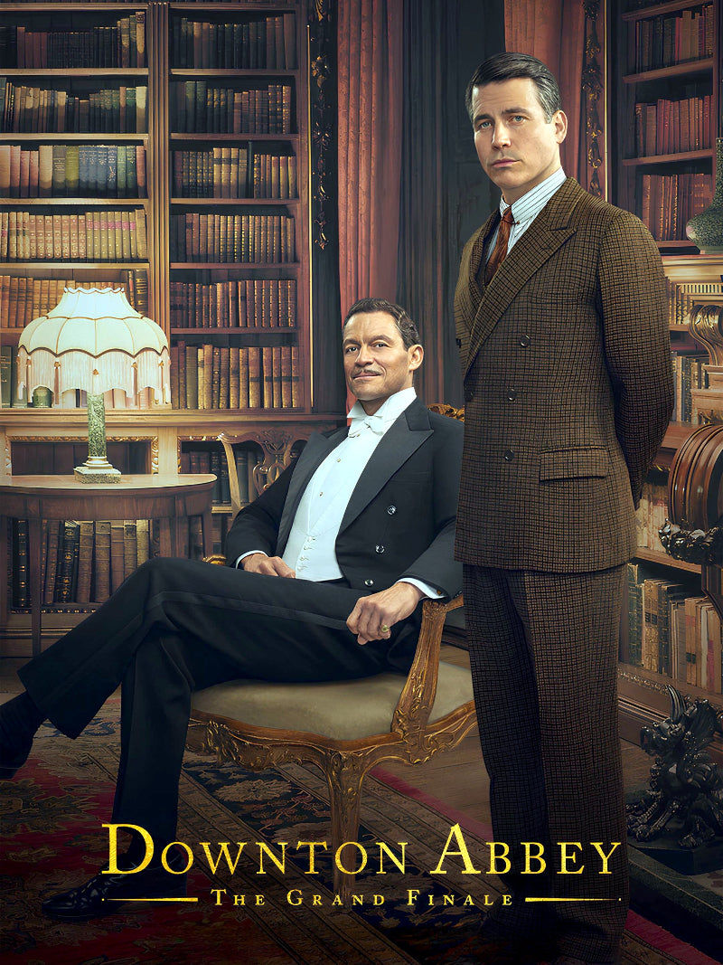 Downton Abbey The Grand Finale paper poster
