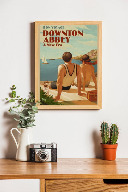 Downton Abbey A New Era - framed poster