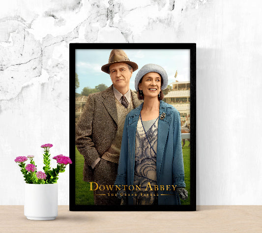 Downton Abbey The Grand Finale framed poster