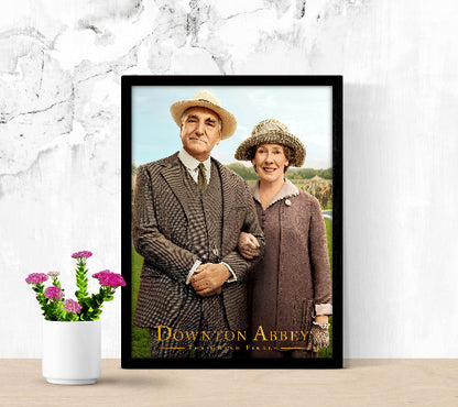 Downton Abbey The Grand Finale framed poster