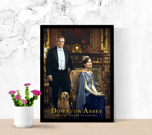 Downton Abbey The Grand Finale framed poster