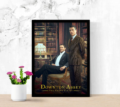 Downton Abbey The Grand Finale framed poster