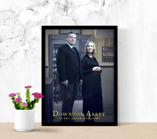 Downton Abbey The Grand Finale framed poster