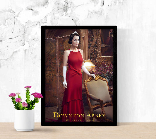 Downton Abbey The Grand Finale framed poster