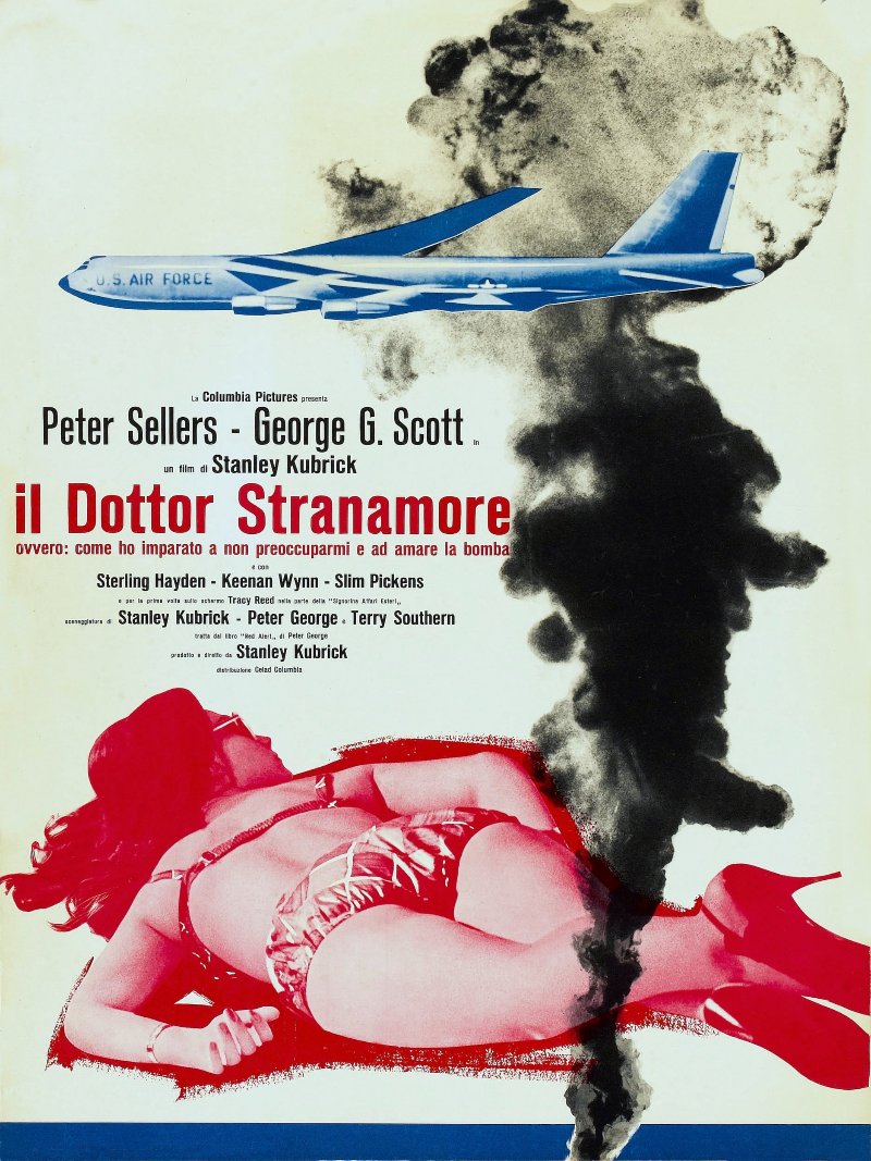 Il Dottor Stranamore paper poster