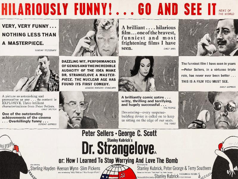 Dr. Strangelove paper poster