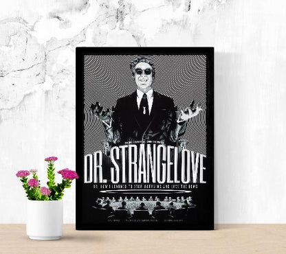 Dr. Strangelove framed poster