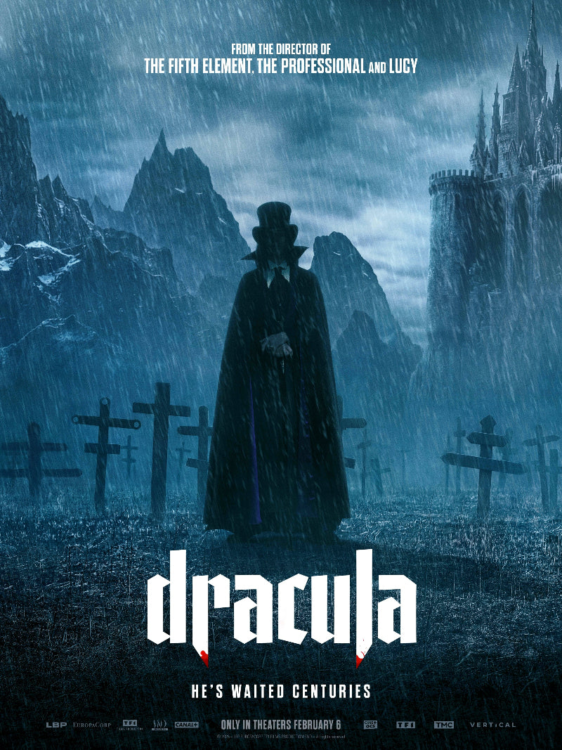 Dracula paper poster