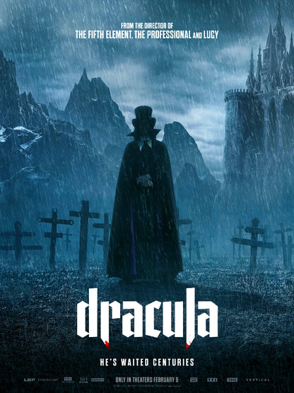 Dracula paper poster
