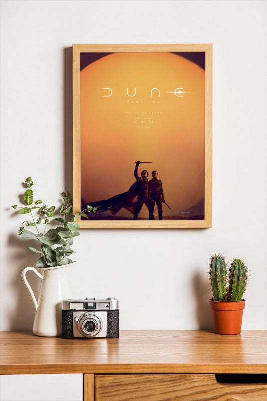 Dune Part Two - framed poster