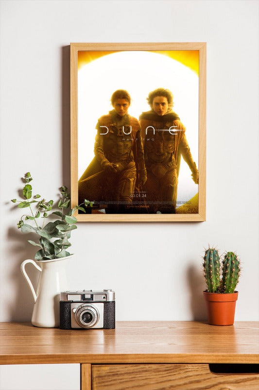 Dune Part Two - framed poster