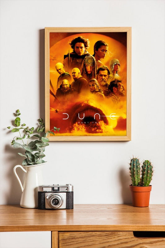 Dune Part Two - framed poster