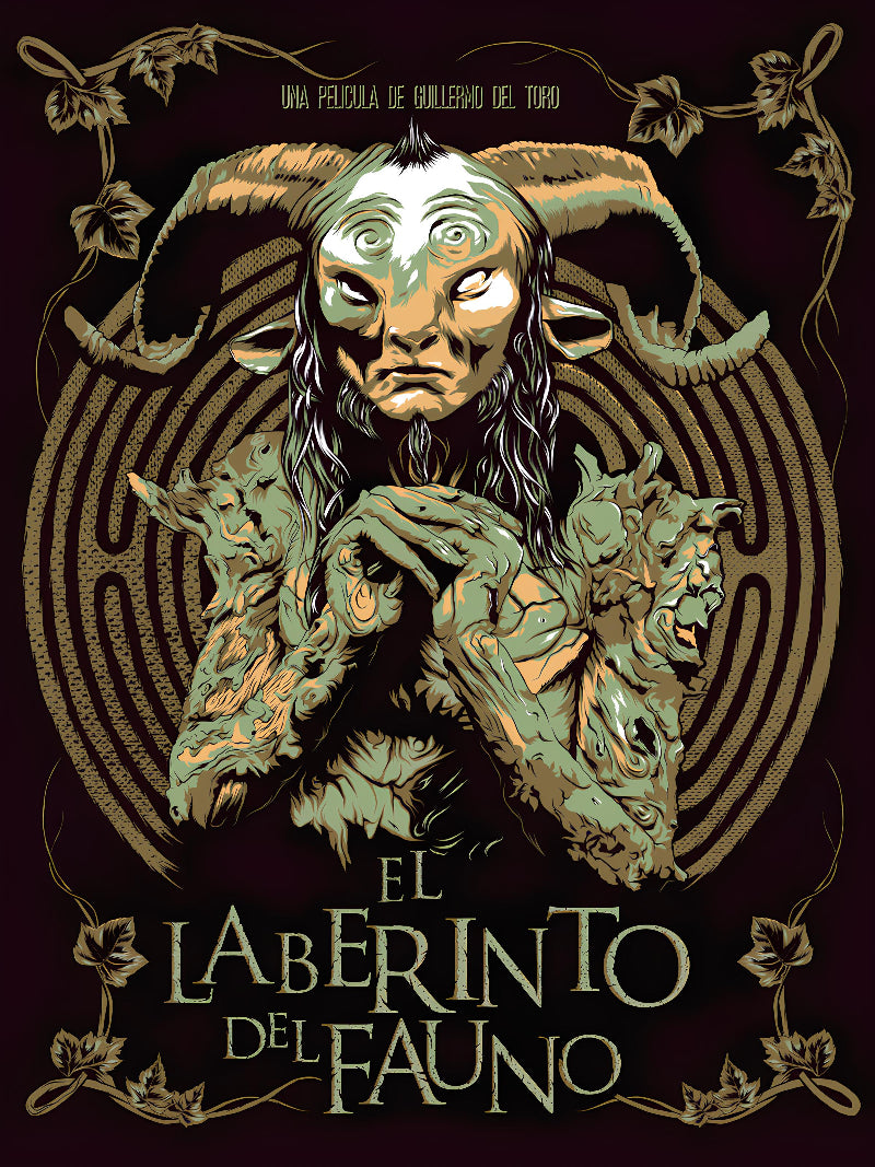 El laberinto del fauno paper poster