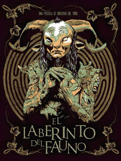 El laberinto del fauno paper poster