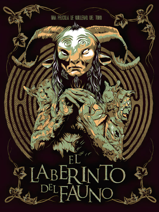 El laberinto del fauno paper poster