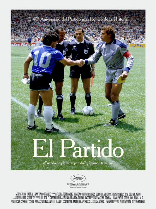El Partido paper poster