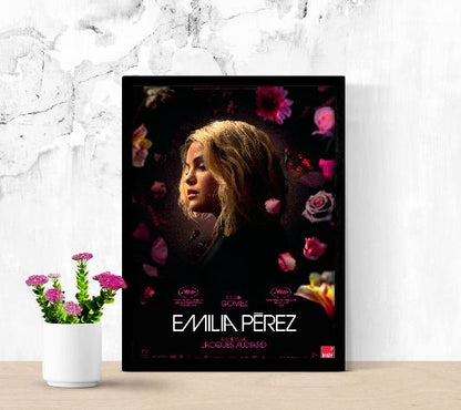 Emilia Pérez framed poster