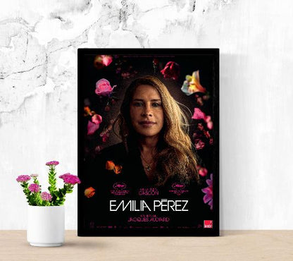 Emilia Pérez framed poster