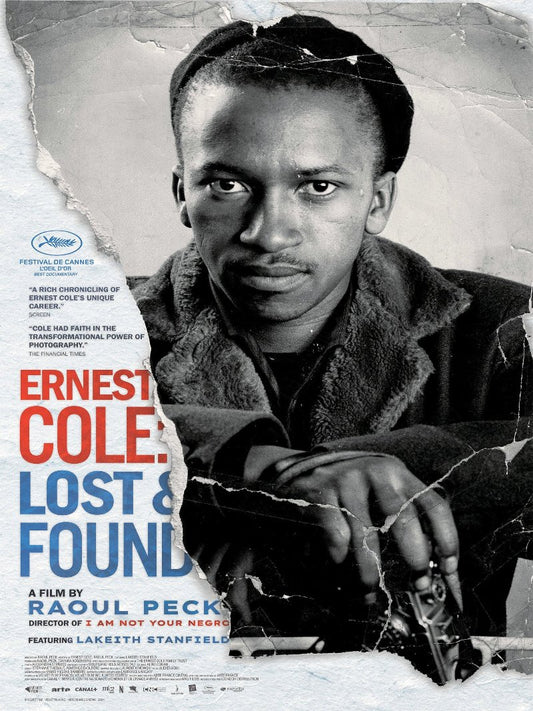 Ernest Cole Losto and Found paper poster