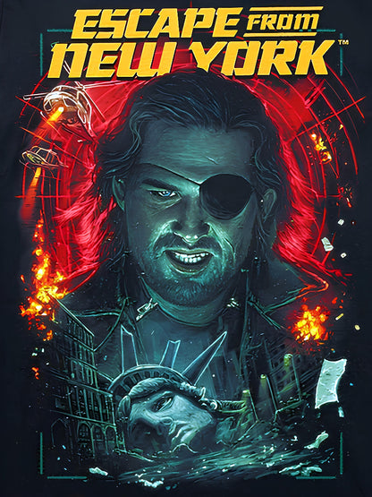 Escape From New York Cinematic Wall Art paper poster