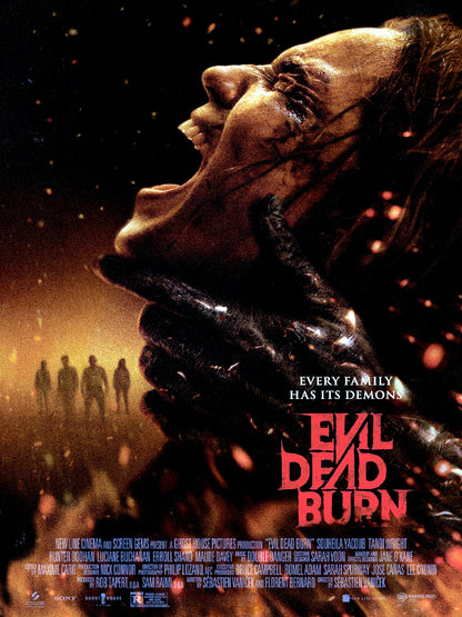 Evil Dead Burn paper poster