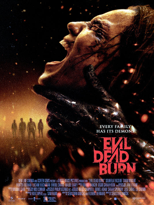 Evil Dead Burn paper poster
