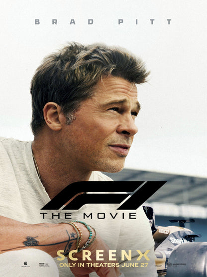 F1 The Movie paper poster