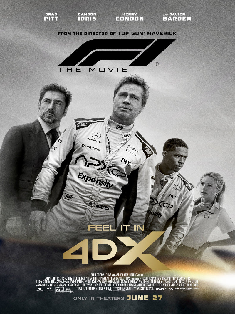 F1 The Movie paper poster