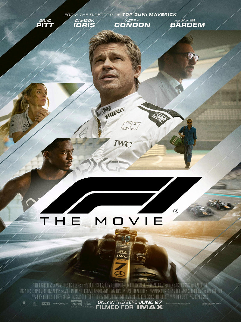 F1 The Movie paper poster