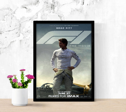 F1 The Movie framed poster