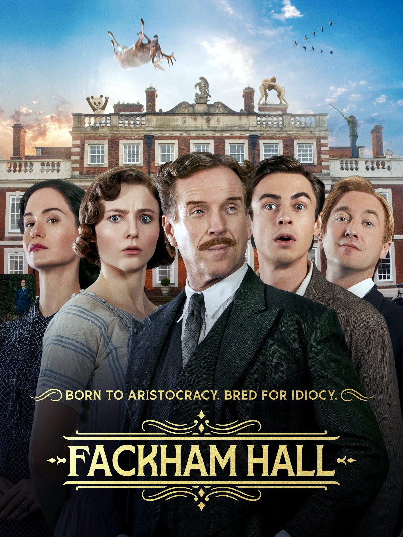 Fackham Hall paper poster