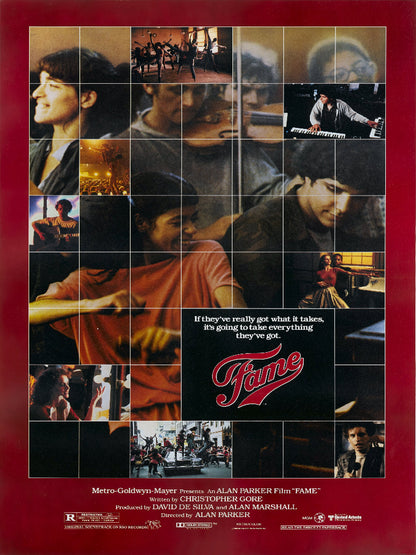 Fame paper poster