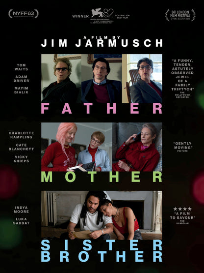 Father Mother Sister Brother paper poster