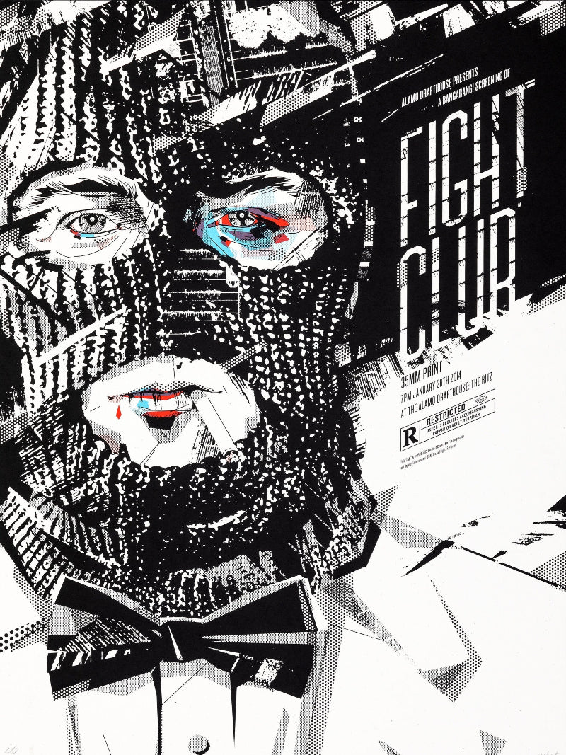 Fight Club paper poster