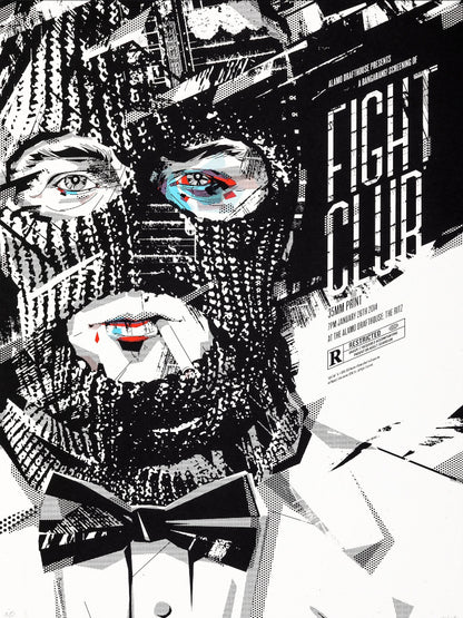 Fight Club paper poster