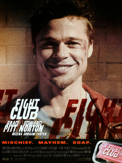 Fight Club paper poster