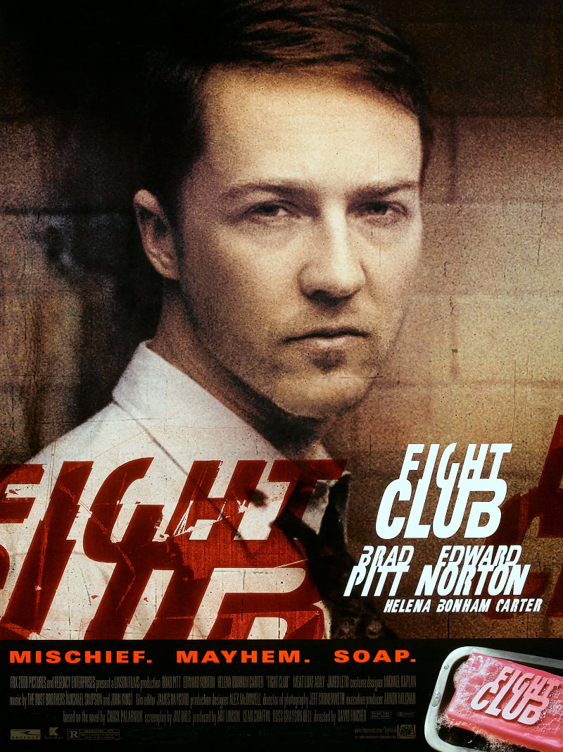 Fight Club paper poster