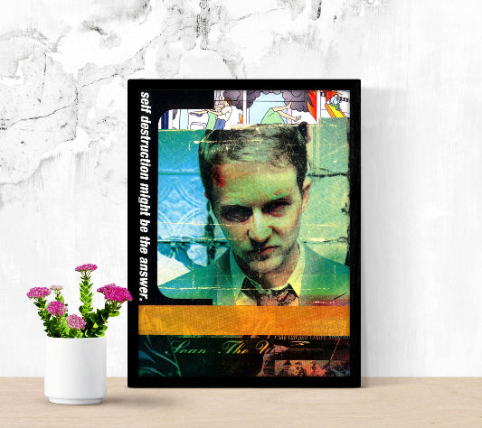 Fight Club framed poster