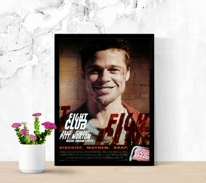 Fight Club framed poster