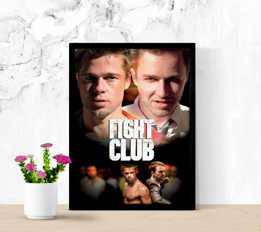 Fight Club framed poster