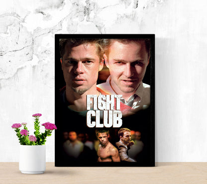 Fight Club framed poster