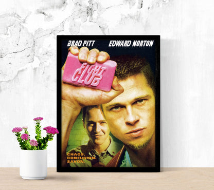 Fight Club framed poster