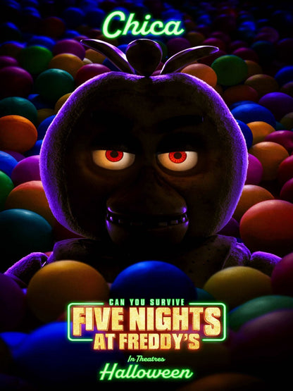 Five Nights at Freddy's - paper poster