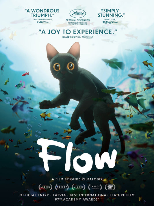 Flow paper poster