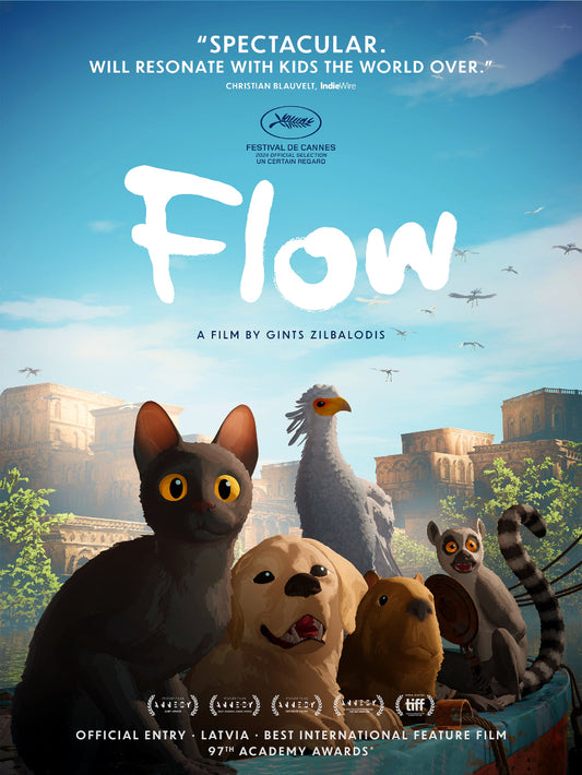 Flow paper poster