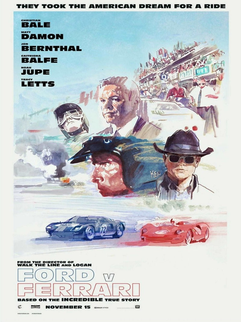 Ford v Ferrari - poster