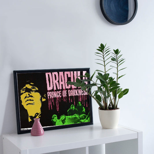 Dracula Prince of Darkness framed poster